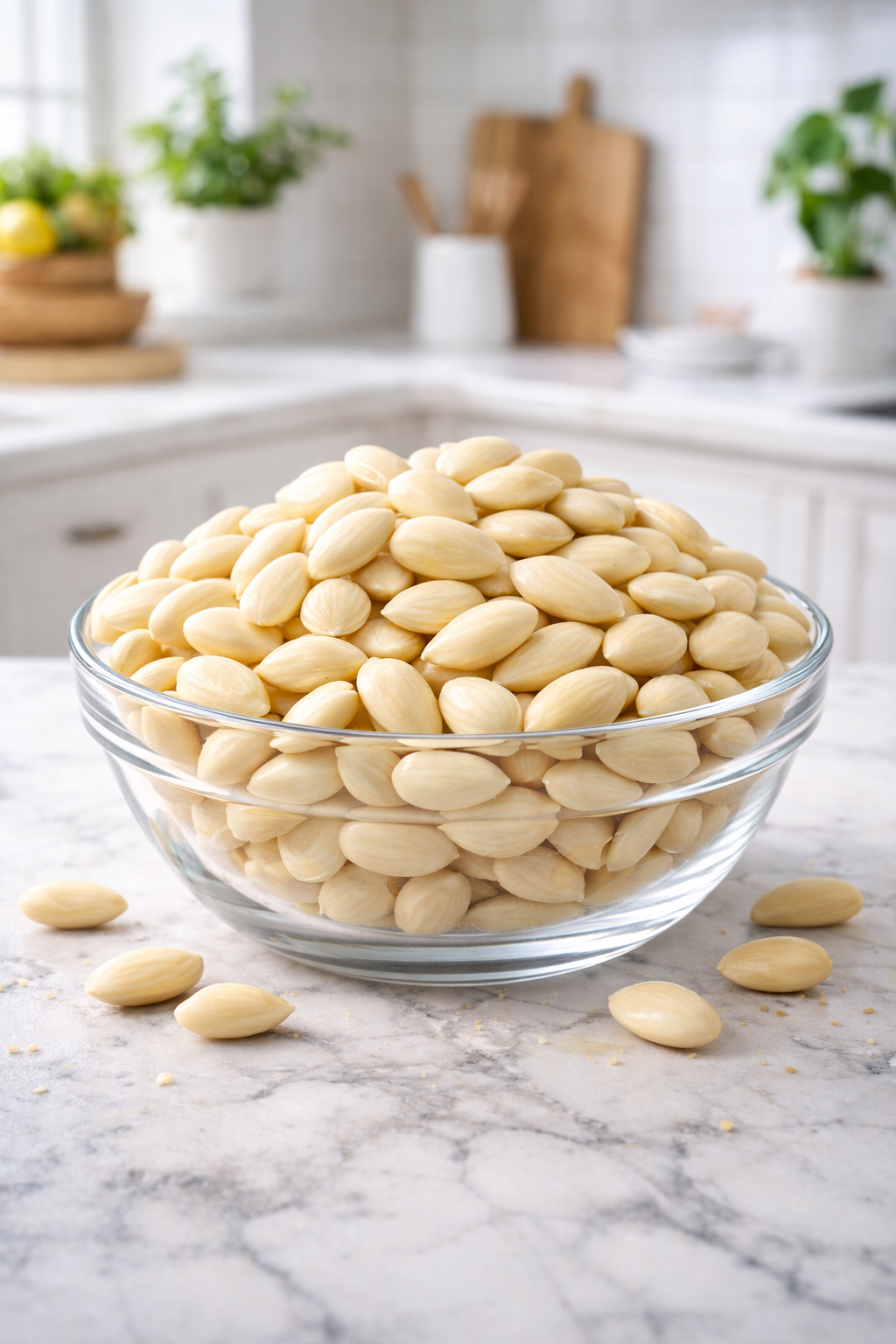 Soyulmuş beyaz Badem 1kg