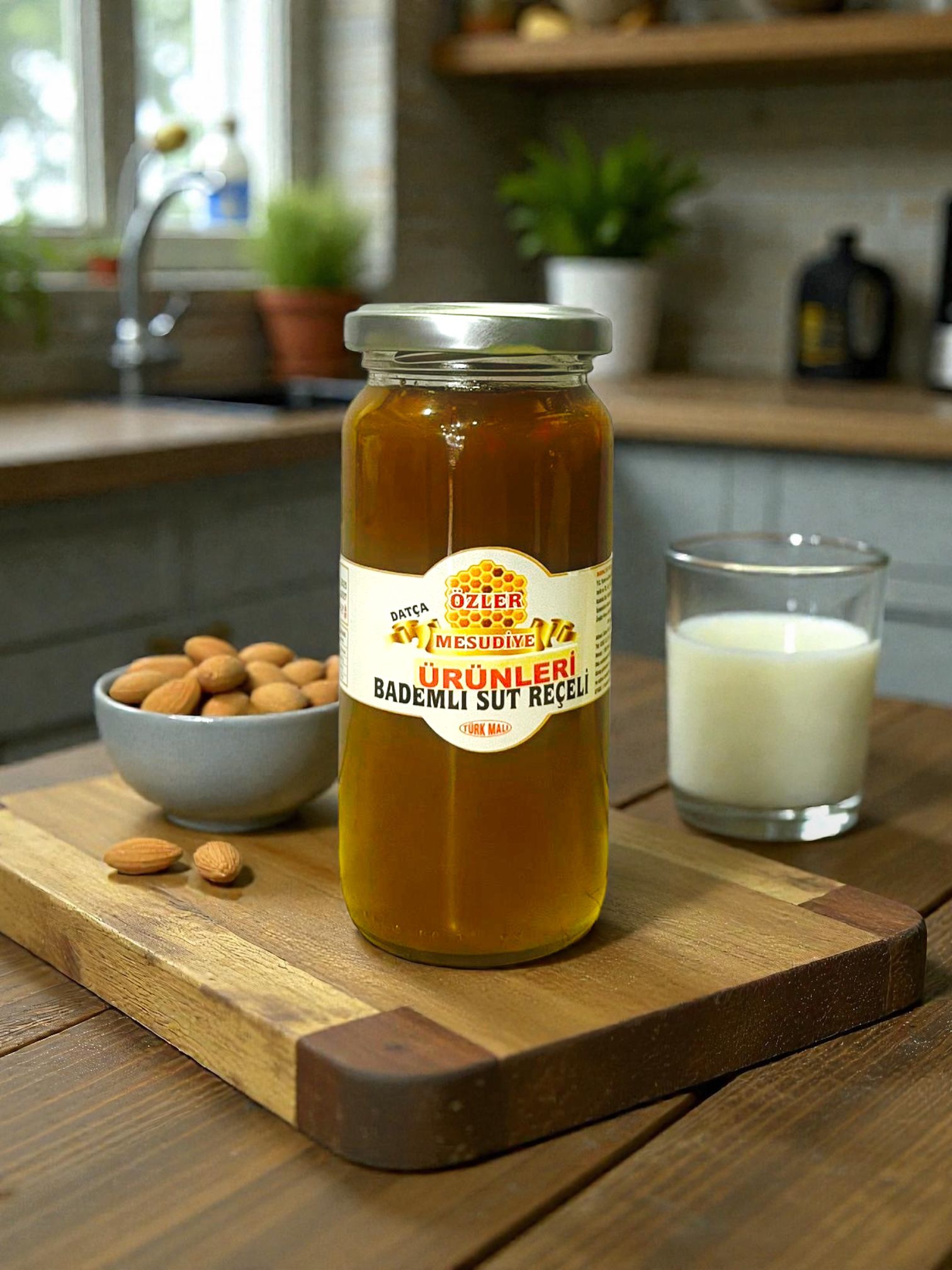 Bademli Süt Reçeli