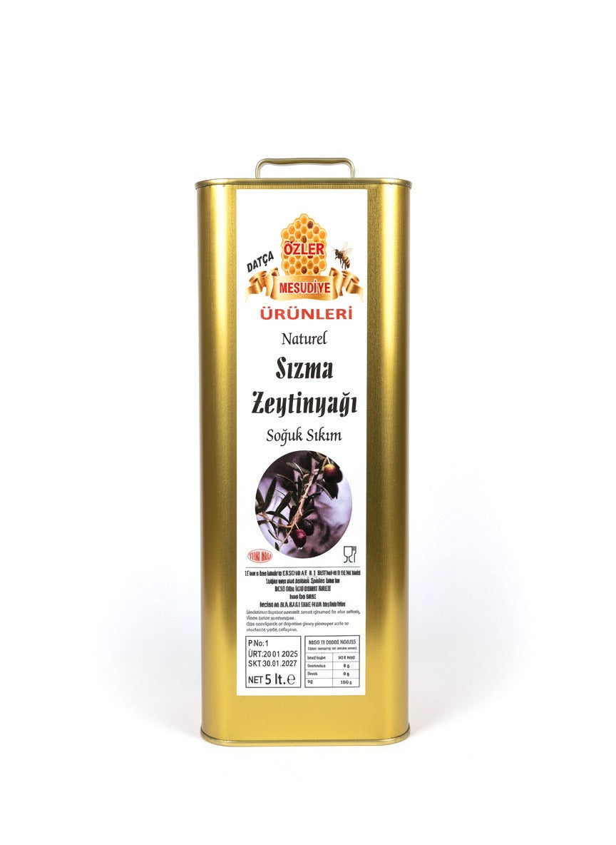 Datça Soğuk Sıkım Sızma Zeytinyağı 5L