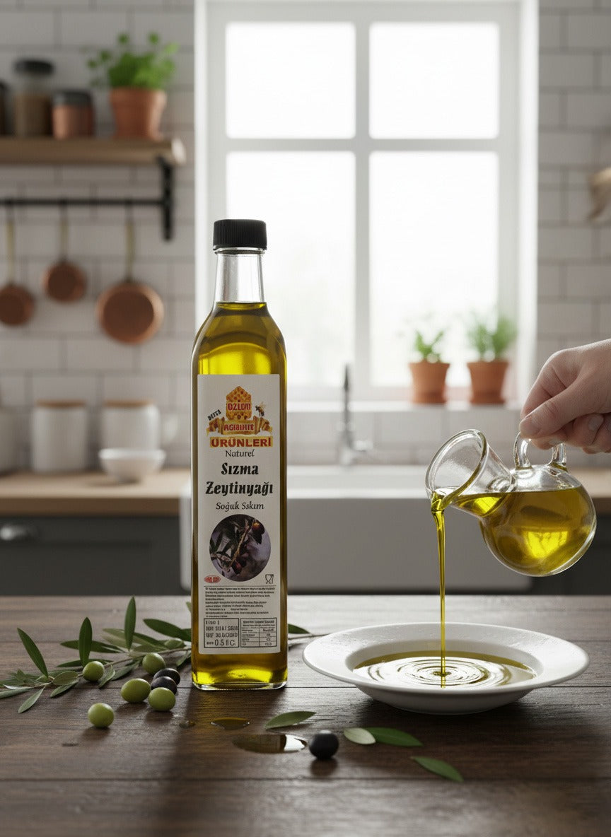 Datça Soğuk Sıkım Sızma Zeytinyağı 500ml